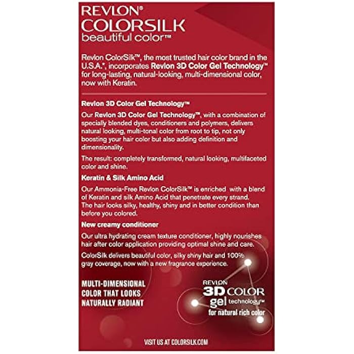 Revlon Color Silk Beautiful Hair Color Soft Black, #11 - Image 2